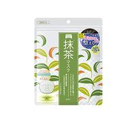 PDC Wafood Made Uji Matcha Face Mask, 10 hojas - Máscara japonesa de hojas de té verde con vitamina C y extractos botánicos, hidratación y cuidado de los poros