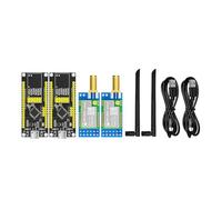 PDDAXLQUE DX-LR20 LLCC68 - Juego de desarrollador de chips compatible con despertar de aire 8 km 22 dBm UART LoRa SpreadSpectrum Technology 868/915 MHz LoRa RF Module (DX- LR20-433-T1)