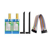 PDDAXLQUE SX1262 LoRa Module Developer SET DX-LR30 433~470MHz 868/915Mhz 22dBm 8km Range 5V UART GPIO ISM Band LoRa RF Module (DX-LR30-900-SET)