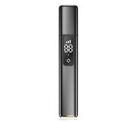 Pderlous Recortadora eléctrica de nariz para hombre, recargable por USB, portátil, para nariz, impermeable, segura y limpia