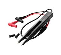 Pderlous Sonda de Capacidad LCR Abrazadera de Prueba Pluma de Prueba LCR Pinzas para Medidor SMD Pluma de Prueba LCR Pluma para multímetro