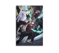 PDEWFCHX My Hero Academia - Póster decorativo de anime de 30 x 45 cm, lienzo para pared e impresión artística moderna para dormitorio familiar