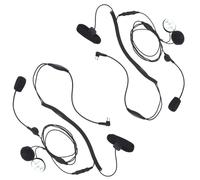 Pdflie Auriculares para casco de motocicleta Walkie Talkie compatibles con Motorola Mag One BPR40 CLS1110 CLS1410 CP185 CP200 CP200D DLR1020 DLR1060 DTR650 DTR700 RDM2070D RDU4100 radios (paquete de 2