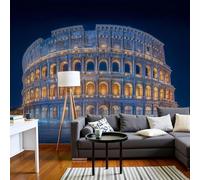 pdghsdkgjh Papel pintado fotográfico de seda, Historia de la Arquitectura - Para salón, dormitorio, fotomurales de seda, efecto 3D, Coliseo de Roma, 150 cm x 105 cm