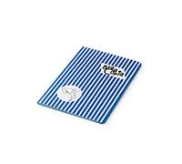 PdiPigna, Cuaderno Beautiful Copy, tamaño A6, 10,5x15 cm, tapa blanda, interior 1R, rayado, color Azul