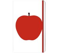 PdiPigna - Cuaderno Notebook Enzo Mari Mela, 13 x 21 cm, 144 páginas, con marcador de color, papel reciclado, 80 g/m² FSC, interior PU, punteado