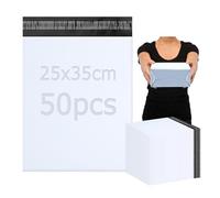 PDKKFF 50 Pcs 25x35cm Bolsas Envio Vinted, Bolsas para Envíos, Sobres Envios Vinted, Impermeable Opacas Autoadhesivas Paquetes para Enviar Ropa, Calzado, Accesorios, etc