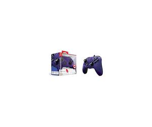 PDP Afterglow Purple Camouflage Wired Controller para Nintendo Switch - Con licencia oficial - Puerto de audio Jack