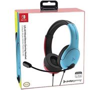 PDP - Auricular Stereo Gaming LVL40 con Cable, Azul / Rojo (Nintendo Switch)