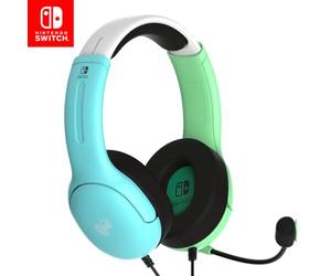 PDP - Auriculares LVL40 Stereo Nintendo Switch Azul y Verde (Nintendo Switch)