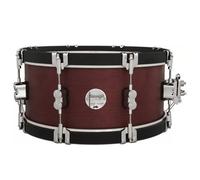 Pacific Drums Concept Classic Snare, 35.6 cm x 16.5 cm, Mancha de sangre de buey, Aros de madera de ébano | cascos de arce y aros de mostrador