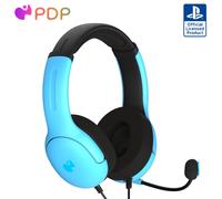 PDP - Casque de jeu stéréo filaire Airlite Neptune Blue pou (Sony Playstation 4)