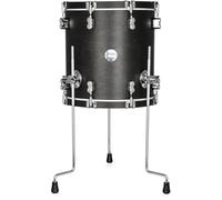 PDP Concept Classic Floor Tom, 14" x 14", Ebony Stain, Ebony Stain Wood Hoops