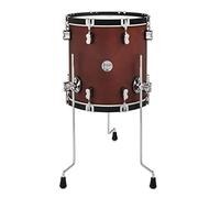PDP Concept Classic Floor Tom, 14" x 14", Ox Blood Stain, Ebony Stain Wood Hoops