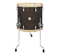 PDP Concept Classic Floor Tom, 18" x 16", Walnut Sain, Natural Stain Wood Hoops