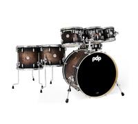 PDP Concept Maple 22" 7pc Shell Pack Satin Charcoal Burst
