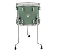 PDP Concept Maple Floor Tom, 14" x 12", Satin Seafoam Finish Ply