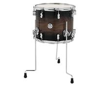 PDP Concept Maple Series Floor Tom, 14" x 12", Exotic Walnut to Charcoal Burst