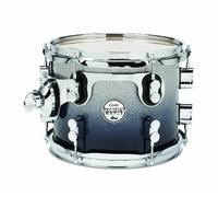 PDP Concept Maple Tom, 10" x 8", Silver to Black Fade Lacquer