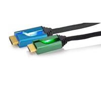 PDP - Dual Cable HDMI 6' Afterglow, Color Azul/Verde