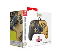 PDP Faceoff de Lujo Audio Controlador con Cable Hyrule Hero Link -