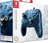 Pdp faceoff deluxe+ azul, camuflaje usb gamepad analógico/digital nin
