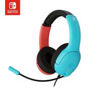Auriculares gaming con micro PDP LVL40 SWITCH azul/rojo