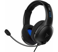 Auriculares gaming - PDP LVL50, Para PS4, Con Cable, Micrófono, 50 mm, Gris