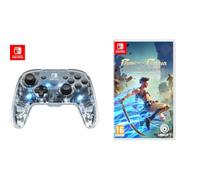 PDP Mando Afterglow Deluxe Wireless Nintendo Switch, Normal, Gris (Prismatic) + Prince of Persia: The Lost Crown (Switch)