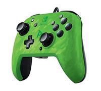 PDP Mando con cable de audio Faceoff Deluxe + PDP para Switch en Camo Verde