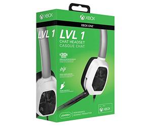 PDP - Mono Auricular Chat Afterglow LVL 1 Camo, Color Blanco (Xbox One)