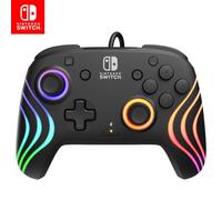 PDP Nintendo Switch Afterglow Wave- Wired- Black