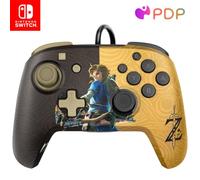 PDP Faceoff de Lujo Audio Controlador con Cable Hyrule Hero Link -