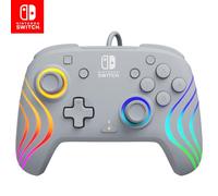 PDP Official Switch Afterglow Wave Wired Controller - Grey Pri (Nintendo Switch)