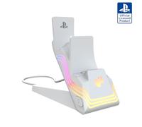 PDP PS5 Afterglow Wave Dual Charger White