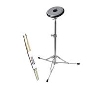 PDP-PSC1 Practice Pad - Almohadilla de práctica (6", con soporte y baquetas keepdrum)