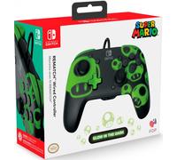 Mando PDP Rematch Gamepad 1Up Negro Verde Nintendo Switch