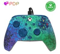 PDP REMATCH XBOX WIRED mando GLITCH GREEN for Xbox Series X|S, Xbox One, Officially Licensed