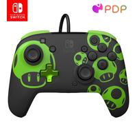 PDP Switch Rematch Wired controller 1-UP Glow in the dark Offi (Importación USA)