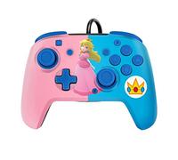 PDP Switch Rematch Wired mando PEACH Officially Licensed by Nintendo - Customizable buttons, sticks, triggers, and paddles - Ergonomic mandos
