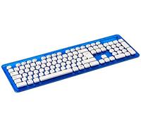 PDP - Teclado Rock Candy Wireless, Color Azul (PC/Mac), teclado AZERTY francés