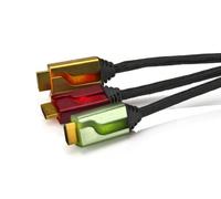 PDP - Triple Cable HDMI 6' Afterglow, Color Rojo/Dorado/Verde