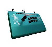 PDP Victrix Pro FS Playstation Fight Stick for PS4, PS5, PC, Durable Aluminum, Sanwa Denshi Buttons, Ergonomic Wrist Slope, Detachable Joystick, Tournament Grade for Fighting Games KOF Shun'ei