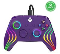PDP Xbox Mando con cable Afterglow Wave Morado