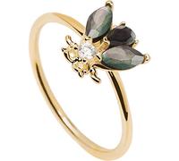 PDPAOLA - Anillo Zaza - Plata de Ley 925 Bañada en Oro de 18k - Joyas para Mujer