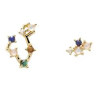 PDPAOLA - Pendientes Piscis - Plata de Ley 925 Bañada en Oro de 18k - Joyas para Mujer