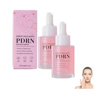 PDRN PEPEDIDE PINK SUER, salmón PDRN, suero antienvejecimiento con colágeno, suero de brillo rosa, intensidad de hidratación y nutrición, absorción rápida (2PCS)