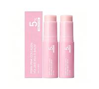 PDRN Pink Collagen Volume Multi Balm Stick con 5% Volufiline - 2 Bálsamos hidratantes para ojos, labios, cuello, pliegues nasolabiales