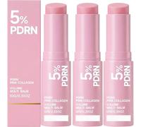 Pdrn Pink Collagen Volume Multi Balm Stick, Pdrn Balm Stick, Colágeno Stick para Mujeres y Hombres, Hidrata Intensa y nutre la Piel para Cara, Ojos, Labios y Cuello (3)