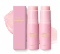 PDRN Pink Collagen Volume Multi Bálsamo Stick de Colágeno con péptidos y ácido hialurónico, barra hidratante para cara, ojos, labios y cuello, maquillaje Prep Glow Balm para piel seca